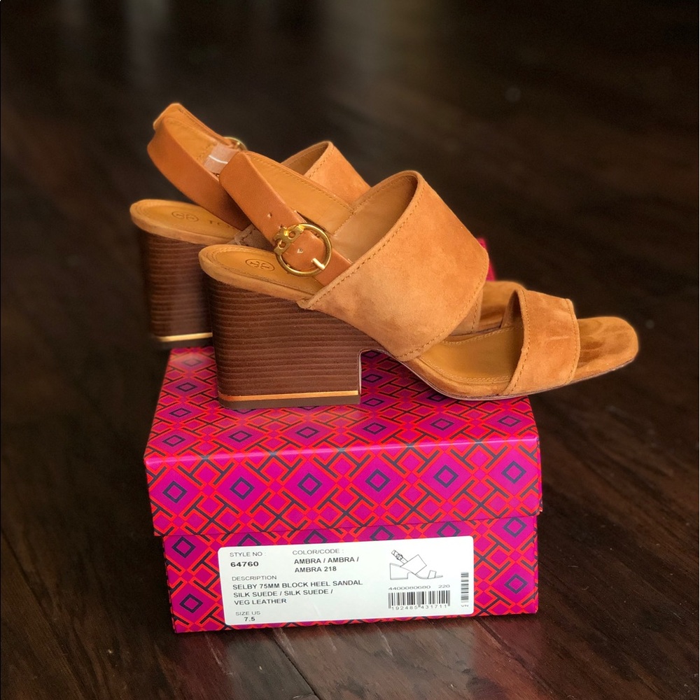 Tory Burch Selby Block Heel Sandal